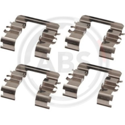  priedų komplektas, diskinių stabdžių trinkelės