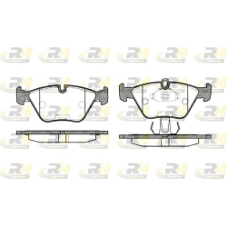  stabdžių trinkelių rinkinys, diskinis stabdys