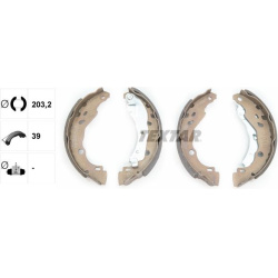  stabdžių trinkelių komplektas