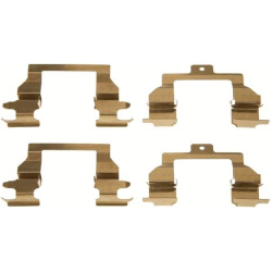  priedų komplektas, diskinių stabdžių trinkelės