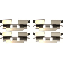  priedų komplektas, diskinių stabdžių trinkelės