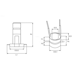  kontaktinis žiedas, generatorius <small>Brand new AS-PL</small>