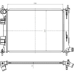  radiatorius, variklio aušinimas