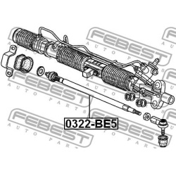  vidinė skersinė vairo trauklė