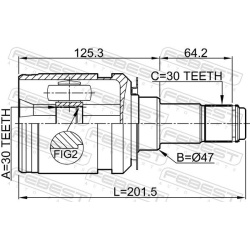  jungčių komplektas, kardaninis velenas