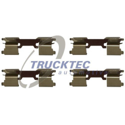  priedų komplektas, diskinių stabdžių trinkelės