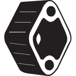  laikiklis, išmetimo sistema