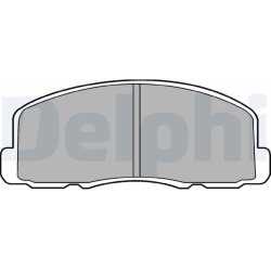  stabdžių trinkelių rinkinys, diskinis stabdys