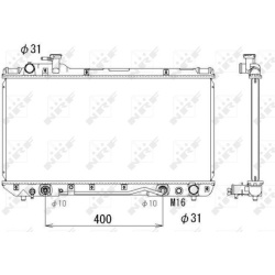  radiatorius, variklio aušinimas