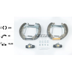  stabdžių trinkelių komplektas <small>Shoe Kit Pro</small>