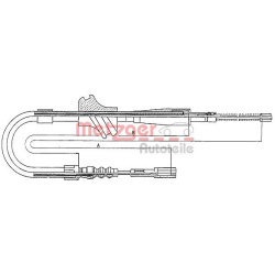  trosas, stovėjimo stabdys