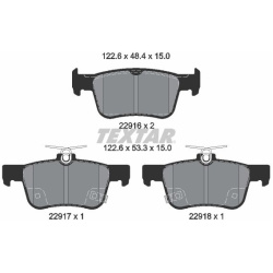  stabdžių trinkelių rinkinys, diskinis stabdys <small>Q+</small>
