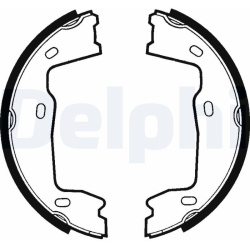  stabdžių trinkelių komplektas, stovėjimo stabdis