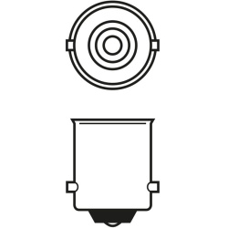  galinio rūko žibinto lemputė <small>