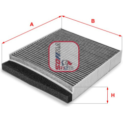  filtras, salono oras