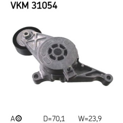  diržo įtempiklis, V formos rumbuotas diržas