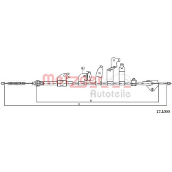  trosas, stovėjimo stabdys