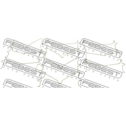  spyruoklė, diskinių stabdžių trinkelės