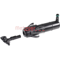  plovimo skysčio purkštukas, priekinių žibintų plovimas