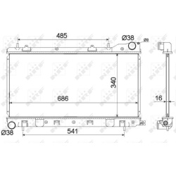 radiatorius, variklio aušinimas