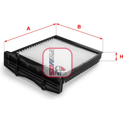  filtras, salono oras