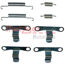  priedų komplektas, stovėjimo stabdžių trinkelės