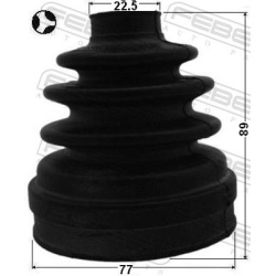  gofruotoji membrana, kardaninis velenas