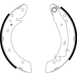  stabdžių trinkelių komplektas