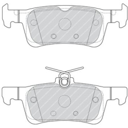  stabdžių trinkelių rinkinys, diskinis stabdys <small>PREMIER ECO FRICTION</small>
