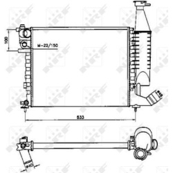  radiatorius, variklio aušinimas