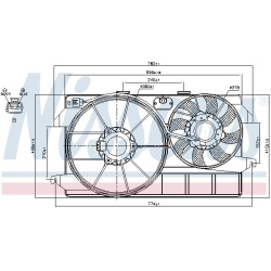  ventiliatorius, radiatoriaus