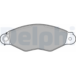  stabdžių trinkelių rinkinys, diskinis stabdys