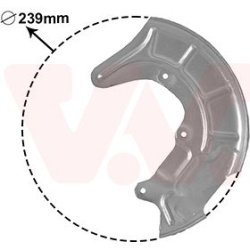  apsauginis skydas, stabdžių diskas