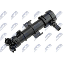  plovimo skysčio purkštukas, priekinių žibintų plovimas