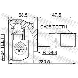  jungčių komplektas, kardaninis velenas