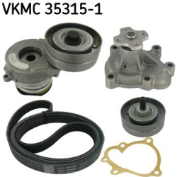 vandens siurblys + V formos rumbuotas diržas, komplektas  vandens siurblys + V formos rumbuotas diržas, komplektas