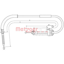  trosas, stovėjimo stabdys