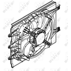  ventiliatorius, radiatoriaus