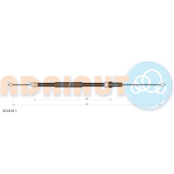  trosas, stovėjimo stabdys