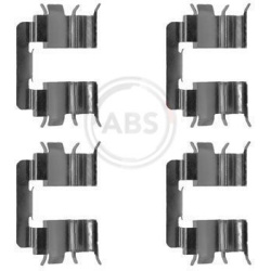  priedų komplektas, diskinių stabdžių trinkelės