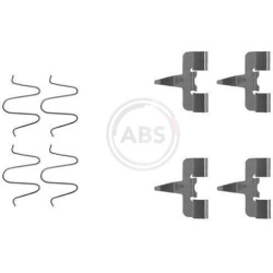  priedų komplektas, diskinių stabdžių trinkelės