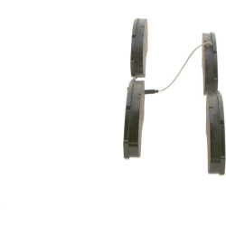  stabdžių trinkelių rinkinys, diskinis stabdys