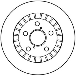  stabdžių diskas (1vnt)
