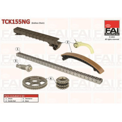  paskirstymo grandinės komplektas