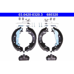  stabdžių trinkelių komplektas <small>Original ATE Kit</small>