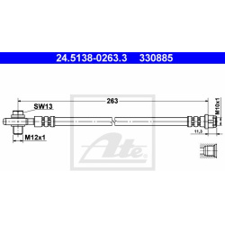  stabdžių žarnelė