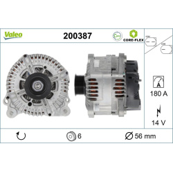  kintamosios srovės generatorius <small>VALEO CORE-FLEX</small>