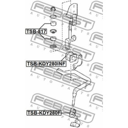  skersinio stabilizatoriaus įvorių komplektas