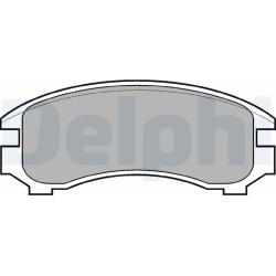  stabdžių trinkelių rinkinys, diskinis stabdys