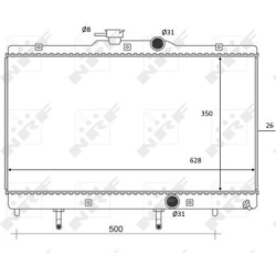  radiatorius, variklio aušinimas